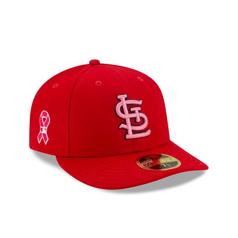 MLB St. Louis Cardinals Mother's Day Low Profile 59Fifty Fitted (HCB4714) - Red New Era Caps